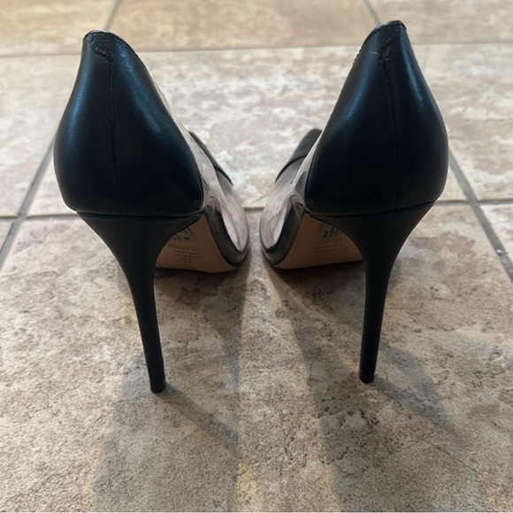 Schutz Transparent and Black
Patent Heels - Picture 3 of 3